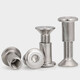 Weiwang 304 stainless steel mother-in-law rivets locking screws countersunk head hexagonal bolts plywood fixed furniture connection screws M6*10 (5 sets)
