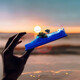 
Love gifts and friendship boats never capsize ornaments to send brothers, boys birthday gifts, customized graduation gifts for girls, ride the wind and waves + glowing base + gift bag greeting card color box
