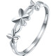 Liuguifu Jewelry Platinum Ring Loulan Butterfly PT950 Platinum Living Platinum Ring PT0100041 1.75g