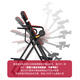 Snood (Sinuode) [Offizieller Direktverkauf] Haushaltsartefakt invertiert Hoister Hoister Upside Drag Yoga Fitness Ausrüstung Inverted Stand Stretch Pack Installation | Sechs-in-eins-Training | Lastlager 240 Jin [Jin ist 0,5 kg]