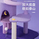 Bold and high-end large cat nest cat climbing frame summer pet cat toy cat scratching board cat climbing tree cat scratching board cat jumping platform cat star point lonely cloud (three-layer model with 2 jumping platform + teasing cat ball)
