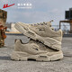 
Huili men's shoes labor protection shoes spring and summer new Martin boots travel outdoor mountaineering sports casual workwear shoes men 1238-Khaki 40
