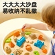
MiDeer Midea Space Children's Variety Sand Toys Safe Starry Sky Sand Indoor Sand Gift Box Birthday 4Jin [Jin equals 0.5 kg] Pack - Qiqu Seaside Set (including tools) Children's Day Gift