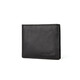 Libellule rouge [Couche supérieure Cowhide] Boîte de portefeuille courte Portefeuille portefeuille pour hommes Portefeuille multiple par carte portefeuille masculine noir