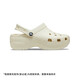 crocs Crocs thick-soled cloud hole shoes outdoor 206750 Bone white-2Y2 37/38 (240mm)
