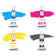 DELI02 Tinte geeignet für EPSON T03X1 L4158 L4168 6168 L6178 L6198 T03X4-002 Tinten-Tinter-Tinten-Set Tinter Tinter