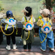 
Backpack water gun children's toys Internet celebrity water spray gun large capacity pull-out water fight boy and girl schoolbag 1300ml astronaut 9871 standard configuration