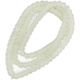 KZD auténtica cadena de jade hetiana xinjiang blanca jade bead brazalet cadena colgante lychee blanca pulsera múltiple sn13796x7m 5x6mm
