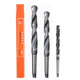 Sailoto extended taper shank drill bit Morse cone taper drill taper shank twist drill high speed steel standard extended taper shank drill bit 20 points 1-21mm blade length 230 total length 330