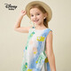 
Disney (DISNEY) girls vest dress colorful splicing for children's day performance dress summer DB321AA48 green 140