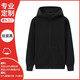 北罗高端连帽拉链卫衣定制秋冬企业公司团队工作服加绒外套文化衫印字 【常规】WY-9902卫衣 暗夜灰 XL