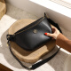 viney cowhide bag women's bag brand crossbody chest bag fashionable one-shoulder dumpling bag birthday gift versatile for girlfriend and wife