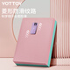 yottoy balance mat yoga mat flat support core training yoga fitness silent non-slip thickened soft tread foam kneeling mat