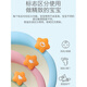 Chuangjingyi chooses children's butt wash basin 3 packs Newborn baby wash basin Newborn children's supplies butt wash PP household baby (Yunduo) 2 packs - sky blue + cherry blossom pink
