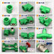 PPR water pipe fittings 25 Wuhan pipe green jade PPR plastic fittings 6-piece tap water pipe direct inner wire bend Green Taurus 25*1/2 outer wire elbow