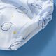 CLCEY baby toilet training pants baby summer anti-diaper pocket men and women gauze quit diaper wet artifact can wash diapers white + green + yellow 3-piece pack 90cm (suitable for within 12 months 18Jin [Jin equals 0.5 kg])