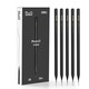 Deli 2b pencil for primary school students first grade kindergarten children hb pencil exam continuous core hexagon green pole writing sketch pencil second grade card pencil 2 ratio pencil NS723 2B black wood 30 pieces/box