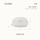 EACHY Makeup Bag Portable 2025 New Women's Travel Washing Storage Bag Small Lipstick Miscellaneous Package-Milk Apricot Colors