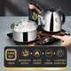 KAMJOVE fully automatic electric kettle with water supply, tea table kettle, boiling water and heat preservation integrated fully automatic constant temperature electric tea kettle K8 horizontal control automatic rotation to add water
