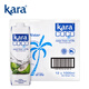 KARA 100% coconut water 1L*12 bottles containing electrolytes, quick hydration drink, 0 fat and low calorie