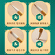 Liupintang brushes, large white clouds, medium and small regular scripts, student calligraphy and French painting, special entry-level brushes for beginners, three packs, small white cloud brushes, popular products