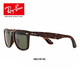 Gafas de sol de Rayban Rayban Gafas de sol Hiker Square cómodos hombres y mujeres Gafas de sol polarizadas 0RB2140F 902 Marco de tortoiseshell Tamaño de placa verde 52