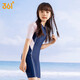 361 children's swimsuit girls girls swimsuit one-piece middle and large children students teenagers hot spring swimsuit