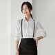 IFSONG strap women suspender clip adult trousers elastic elastic suspender belt men and women universal accessories strap clip gift box black Y-shaped