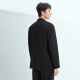 Hailan Home (HLA) Anzug Herren 25 Spring New Light Business Fashion Series Flat Kragenanzug Jacke schwarz 06 175/92a 48a Empfohlen 125 ~ 136Jin [Jin ist gleich 0,5 kg]