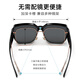 Parzin [peut couvrir les lunettes de myopie] Lunettes de soleil polarisées pour hommes et femmes, protection solaire légère, lunettes de soleil PZ12107