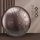 
Huashu Ethereal Drum 15 Tone 14 Inch Carbon Steel Style C Adjustment D Adjust Ruyin Style Steel Tongue Drum Beginner Percussion Instrument Forget-Word Drum Ruyin Carbon Steel D Adjustment 15 Tone 14 Inch Gilded Diamond + Full Set of Accessories