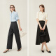 Fan Silann's workplace outfit commuting French shirt for women's niche design puff sleeve top 24FS12186 apricot color M