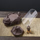 American and foreign new Chinese Zen backflow incense burner, glass cover, windproof, indoor household ornaments, sandalwood, agarwood, smoke, Pixiu base - Meditation Monkey King 60 mixed floral G