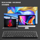 Modern Winged Snake K580S Wireless Bluetooth Key and Mouse Set Charging Mouse Light and Light Office Keyboard and Mouse Wireless Bluetooth Key and Mouse Set Silver Black
