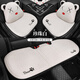 Tucker is suitable for 2023 Wuling Bingo seat cover new energy vehicle seat cushion modification Hongguang Bingo electric seat cover square cushion-Cool Bear Linen Beige