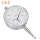 Shanggong mechanical dial indicator 0-10mm, surface diameter 60mm, level 1 white, earring back cover, graduation value 0.01, indicator pointer table BG1-10-1
