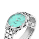 Pflaumenblüten (Titoni) Schweizer Uhr Air Bad Series Mechanische Stahlband Uhr 40mm 83908-S-691 Geschenk für Freundin