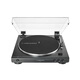 Audio-technica AT-LP60X DGM automatic belt drive turntable music record vinyl record player retro record player gramophone black