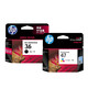 HP 36/47 original black color ink cartridges are suitable for 1285/1286/1288/1289/2385/2386 printers 36 original black ink cartridges [700 pages]