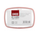 Youhe (UHOO) 6626 ID -Kartenhalter Acryltransparent Silikon Arbeitszertifikat Badge Employee Card Student Work Card Access Control Bus Card Inhaber 6625 Horizontal Milch Weiß 1