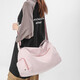 Xingxi sports yoga short-distance luggage bag large capacity handbag women's business trip swimming fitness bag crossbody backpack pink 37*20*24cm