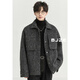 Piaget Zall Plush Single-sided Wool Jacket Men's Loose Work Jacket 2024 Autumn and Winter New U441958 Starry Gray L 175