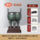 古叶家居仿古纯黄铜入己鼎摆件青铜鼎办公室饰品聚财铜鼎工艺品鼎开业礼品 入己鼎/青铜色 高11cm
