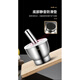 Du Zhunyu 304 stainless steel garlic mortar mash jar stone mortar garlic pounder grinder mortar household mortar mortar grinding mortar small classic small classic hammer anti-spill lid
