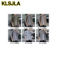 KLSJLA Camisa informal a cuadros Spring y otoño Camisa de manga larga Top coreana RETRO Summer delgada Ai K12108 Gray 56 M90-110Jin [Jin equivale a 0.5 kg]