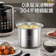 苏泊尔（SUPOR）【国家补贴】深汤系列电压力锅5L 家用智能 0涂层钢胆智能预约SY-50YC5012双胆电饭煲高压锅4-6人
