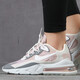 耐克（NIKE）女鞋 新款AIR MAX 270气垫缓震低帮休闲跑步鞋 CI3899-101 CI3899-500 37.5