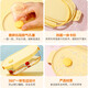 Cialcopper glass lunch box microwave oven heating and partition fresh-keeping box lunch box office worker seal box bento box oval 840ml