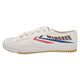 Double Star Shuangxing Track and Field Shoes Canvas Beef tendon Sole Running Shoes Men and Women Training Shoes High School Sports Examination Low Top White Big Track and Field Lutai 35