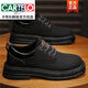 CARTELO 2025 autumn outdoor work boots versatile Martin boots men's trendy casual shoes men's big yellow boots men's labor protection shoes MD02 khaki 40
